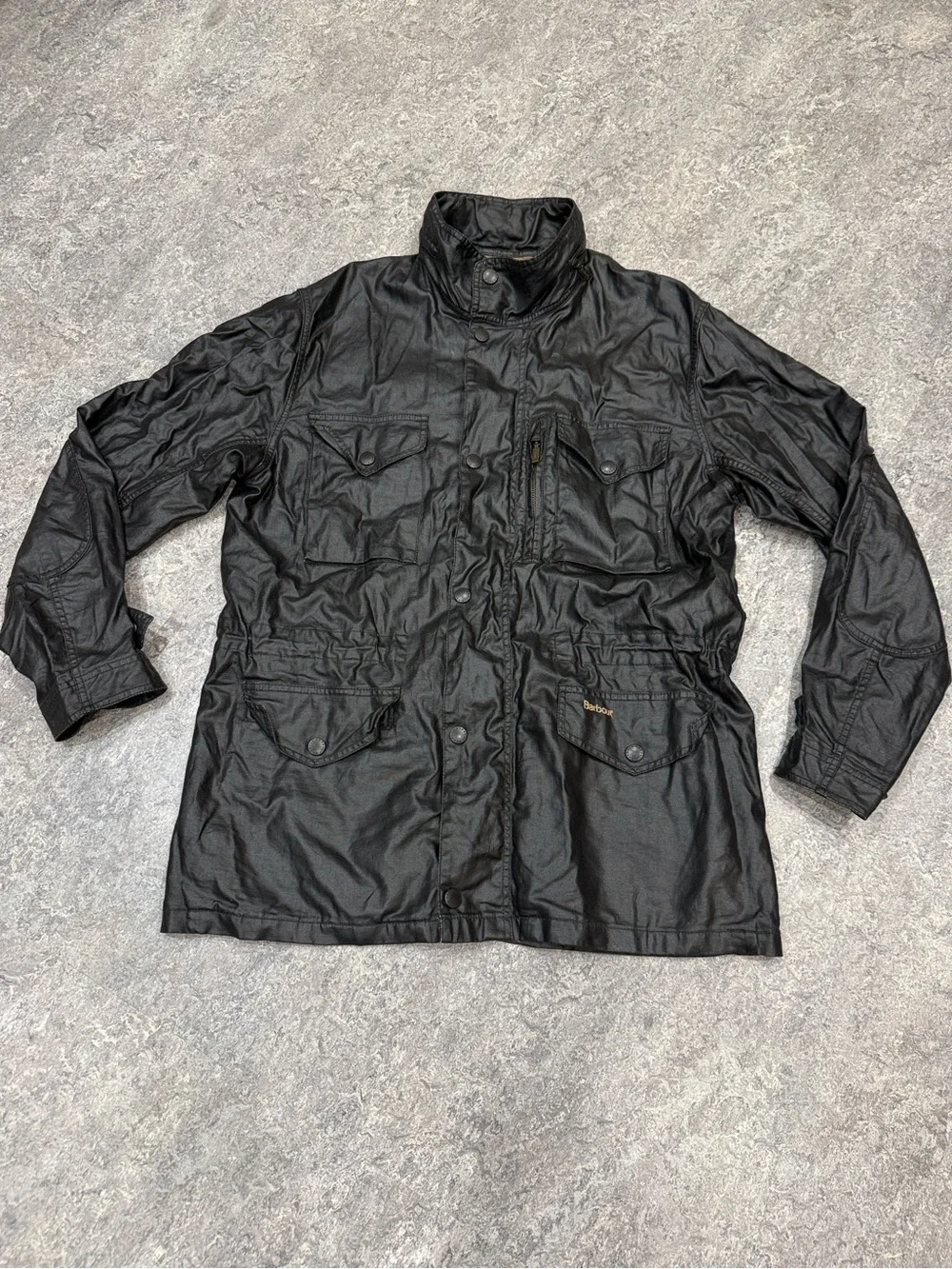 Barbour Duralinen Waxed Sapper Jacket Sz L